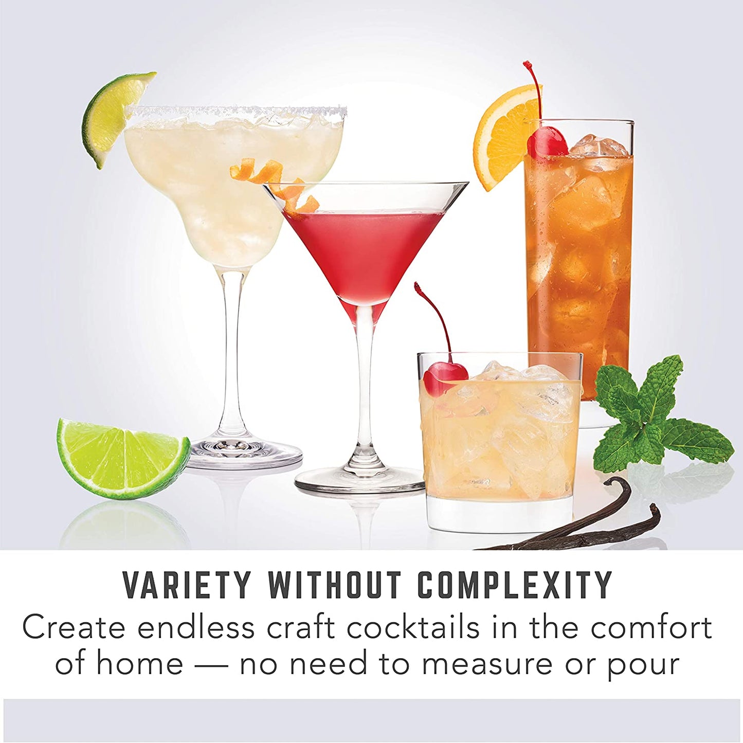 BARTISEN SINGLE SERVE COCKTAIL MAKER & VARIETY PACK