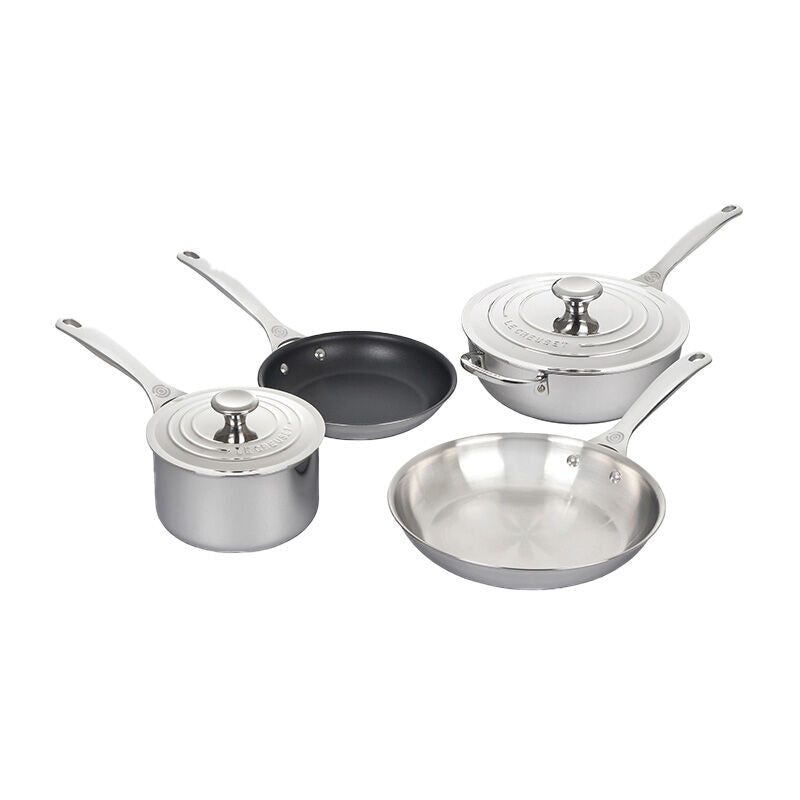 LE CREUSET 6PC STAINLESS STEEL SET