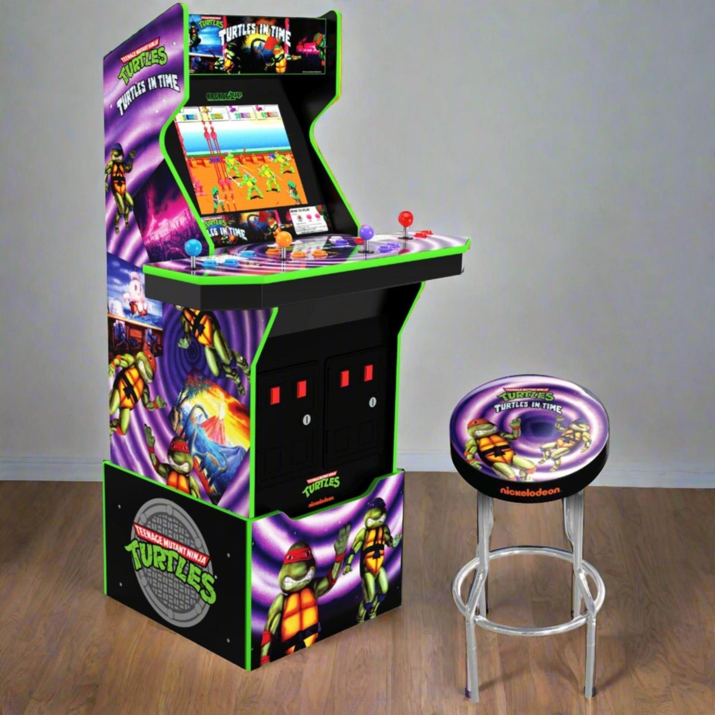 TURTLES IN TIME ARCADE MACHINE