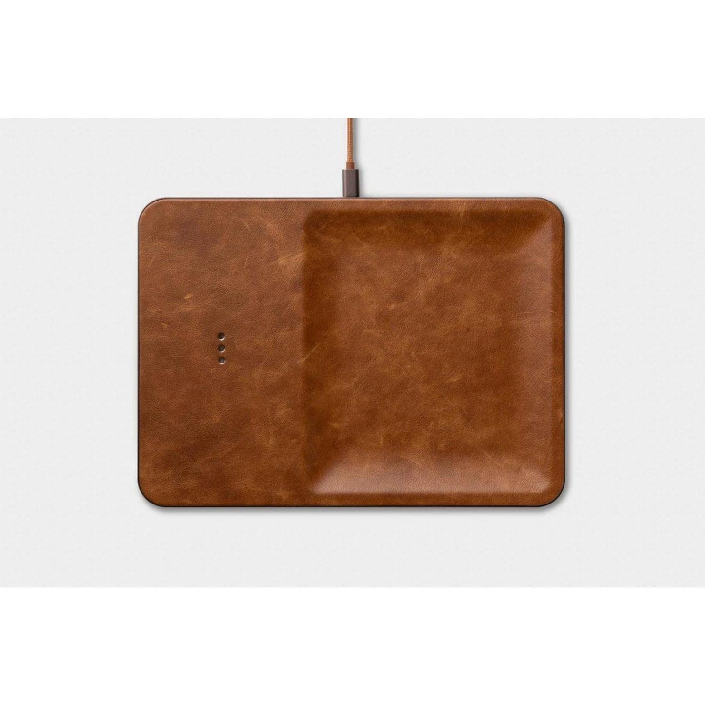 CATCH:3 ITALIAN LEATHER CHARGING TRAY