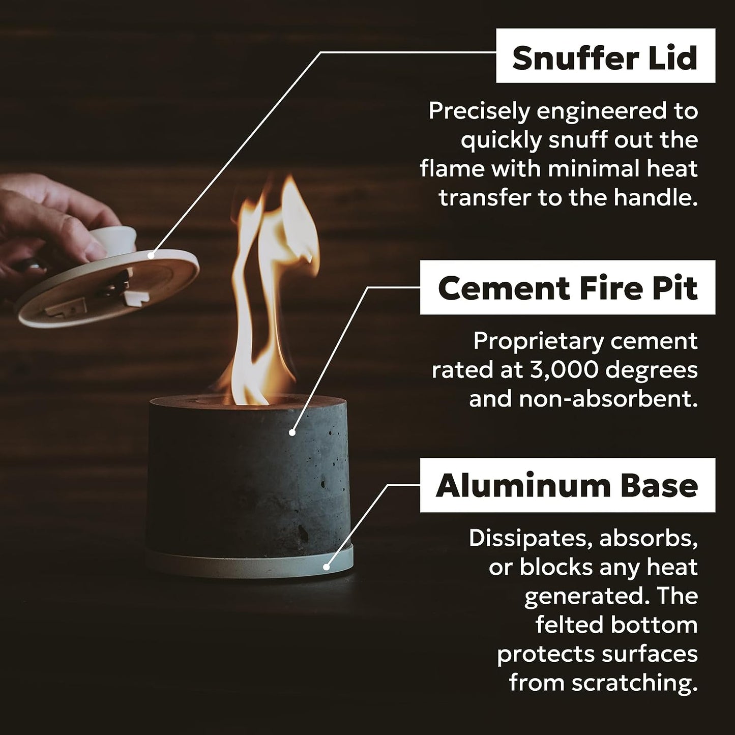 FLIKIR CONCRETE FIRE PIT