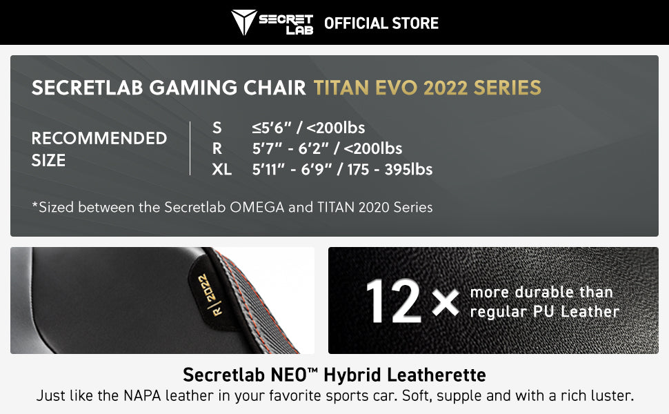 Secretlab Titan Evo Stealth Chair