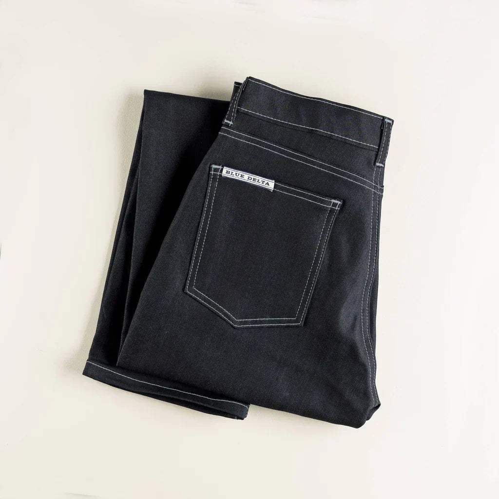CUSTOM TAILORED BLUE DELTA JEANS/CHINOS