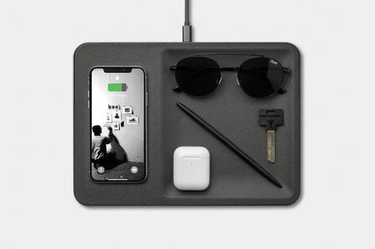 CATCH:3 ITALIAN LEATHER CHARGING TRAY