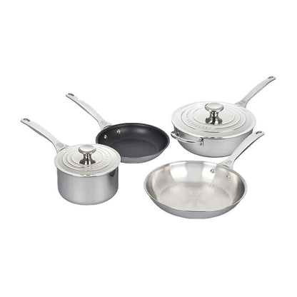 LE CREUSET 6PC STAINLESS STEEL SET
