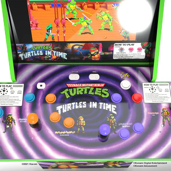 TURTLES IN TIME ARCADE MACHINE